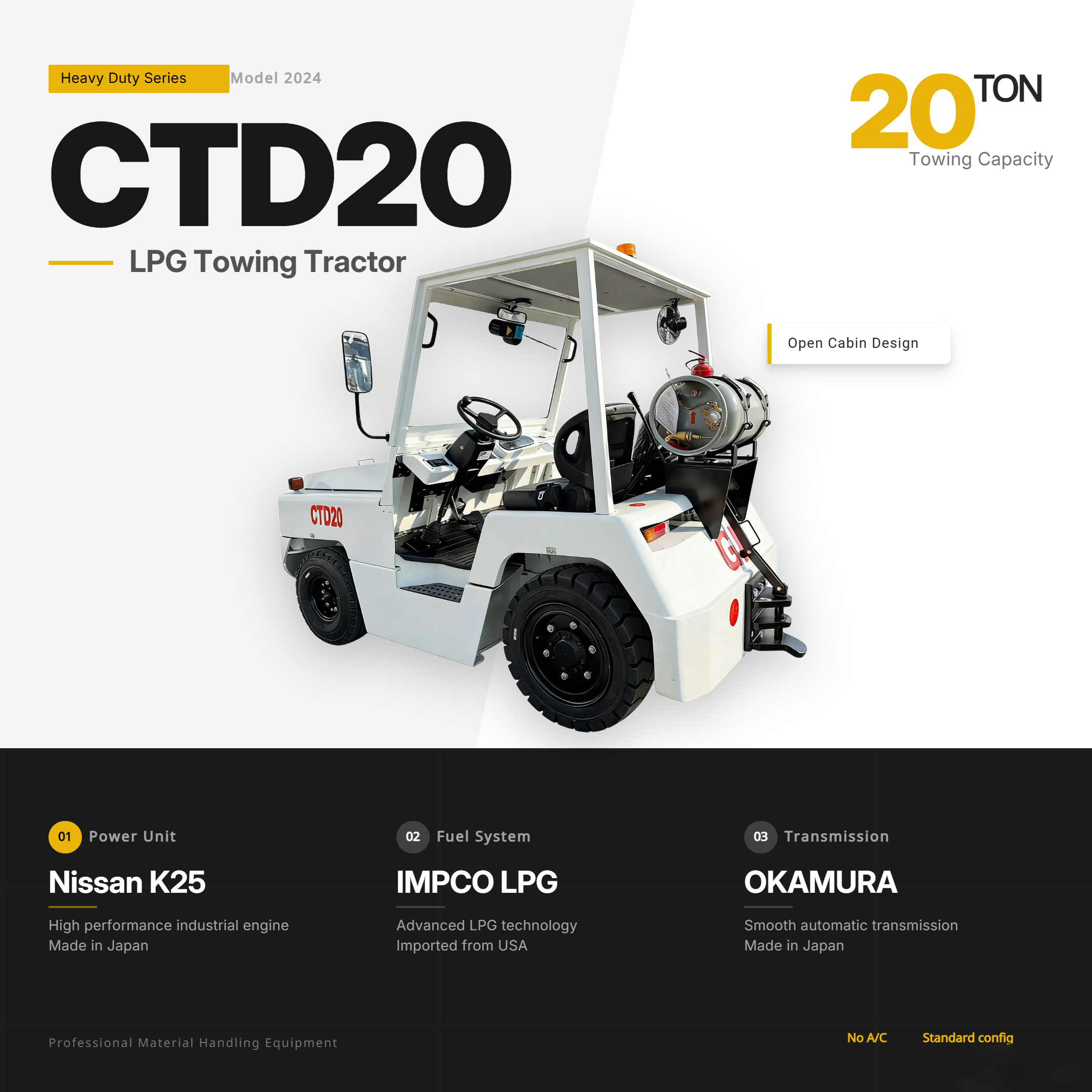 20Ton LPG Towing Tractor