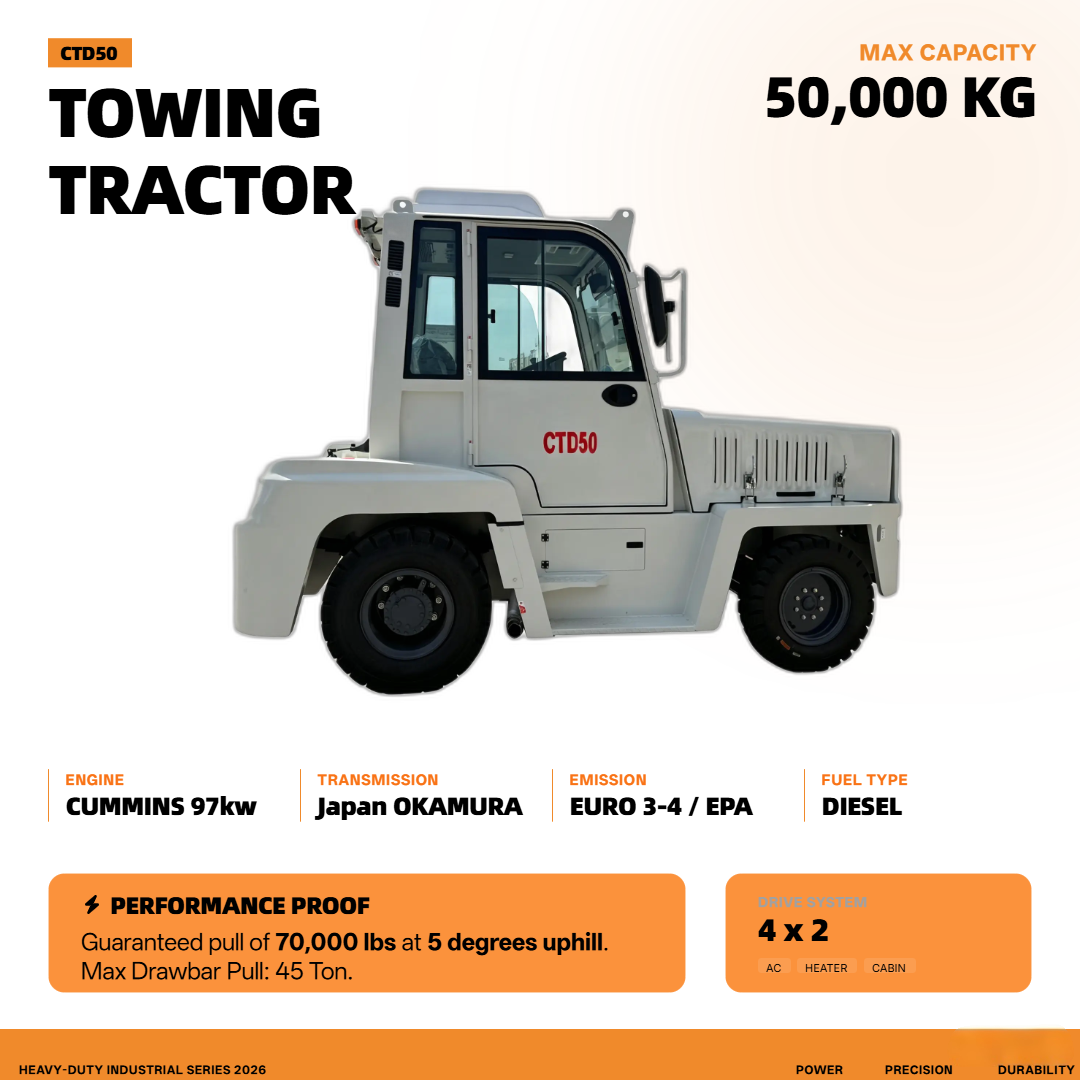 50Ton LPG Towing Tractor
